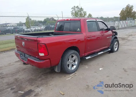 2012 Ram 1500 Sport z USA, uszkodzony, nr VIN 1C6RD7MT2CS249750